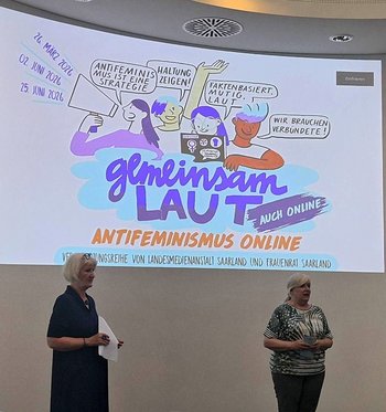 Lisa Weber und Karin Bickelmann
