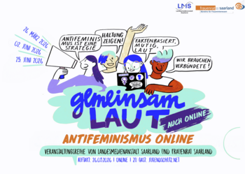 Bild Gemeinsam laut mit Logo