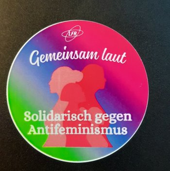 Gemeinsam laut gegen Antifeminismus